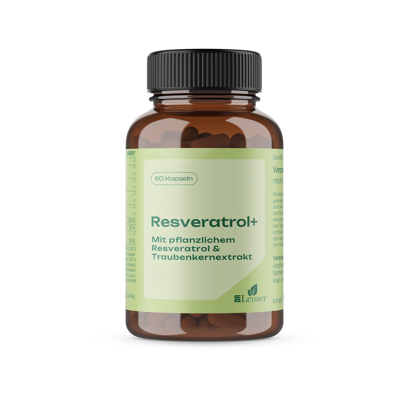 Dr. Leisser Resveratrol+, 60stk.